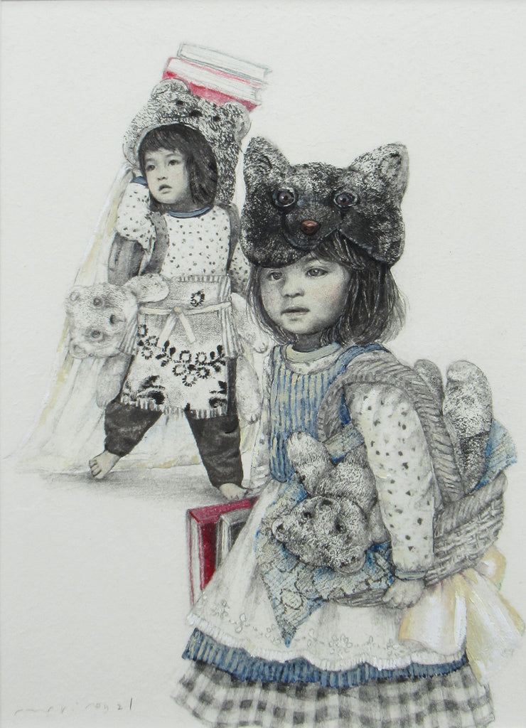 絵画 going.out Ready for Outing お出かけの準備 – ART PROJECTS GALLERY